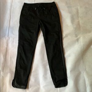 Joe’s Joggers with Genuine Leather trim - S